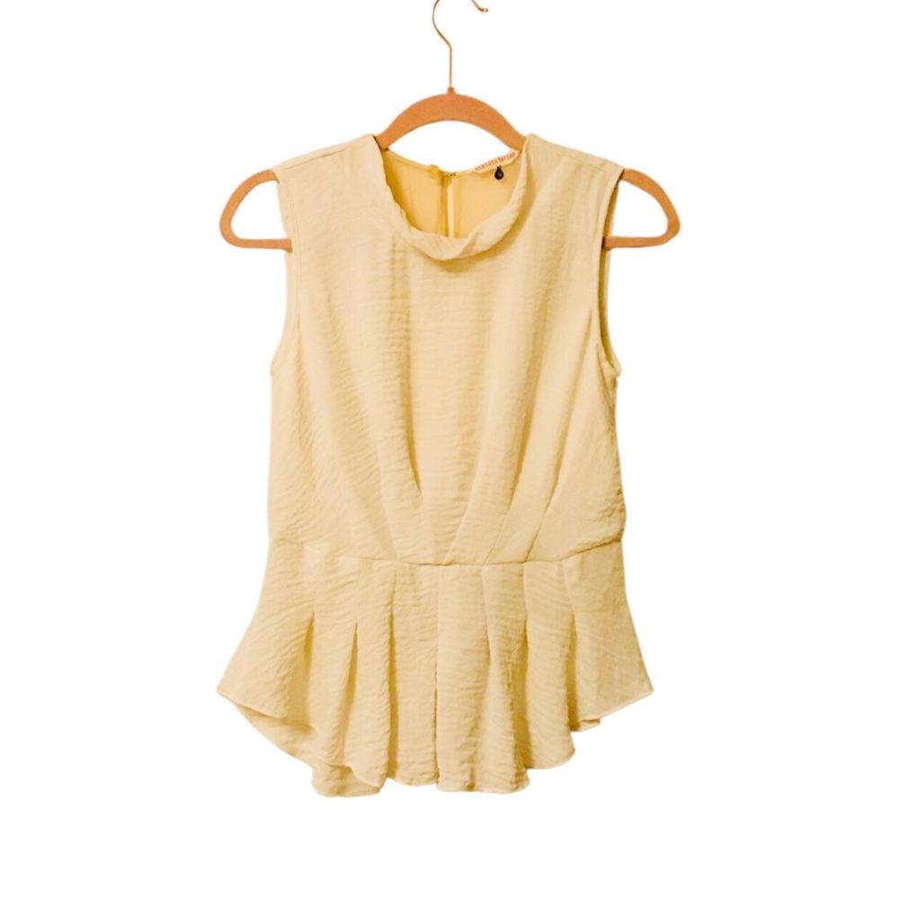 Cream / off white Rebecca Taylor dress tank top